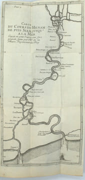 Du Royaume de Siam par Monsieur de La Loubère envoyé extraordinaire du Roy auprès du Roy de Siam en 1687 & 1688. 
. LA LOUBÈRE (Simon de)
