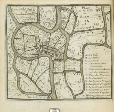 Du Royaume de Siam par Monsieur de La Loubère envoyé extraordinaire du Roy auprès du Roy de Siam en 1687 & 1688. 
. LA LOUBÈRE (Simon de)
