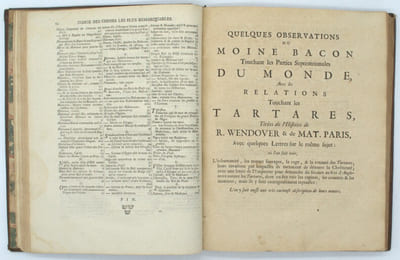 Voyage fait principalement en Asie dans le 12e 13e 14e et XVe siècle par Benjamin de Tudèle, Jean du Plan-Carpin, N.  Ascelin, Guillaume de Rubruquis (Rubrouck), Marc Paul Vénitien, Haïton, Jean de Mandeville et Ambroise Contarini : Accompagnés de l'Histoire des Sarrasins et des Tartares, est précédez d’une Introduction concernant les Voyages et les Nouvelles découvertes des Principaux Voyageurs.  Tome second seul
