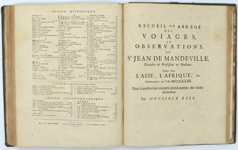 Voyage fait principalement en Asie dans le 12e 13e 14e et XVe siècle par Benjamin de Tudèle, Jean du Plan-Carpin, N. Ascelin, Guillaume de Rubruquis ...