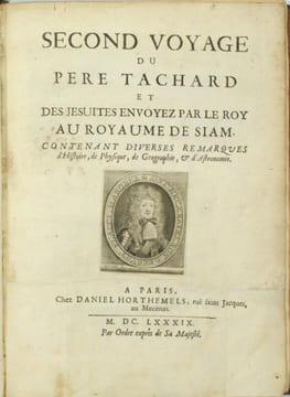 Voyage de Siam des pères jésuites, envoyez par le Roy aux Indes et à la Chine avec leurs observations astronomiques, et leurs remarques de physique, ...