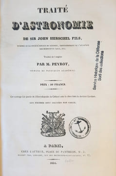 TRAITE D'ASTRONOMIE PAR SIR JOHN HERSCHEL FILS. PEYROT