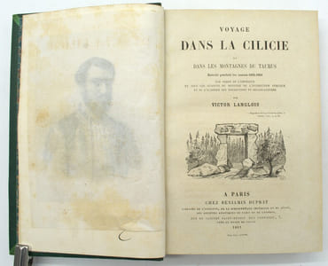 Voyage dans la Cilicie et dans les Montagnes du Taurus exécuté pendant les années 1852-1853. Par ordre de l'Empereur et sous les auspices du Ministre de l'Instruction publique et de l'Académie des Inscriptions et Belles-Lettres.
