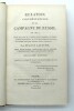 Relation circonstanciée de la Campagne de Russie, en 1812; ornée des plans de la bataille de la Moskwa, du combat de Malo-Jaroslavetz, … 4e édition. ...