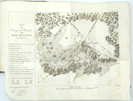 Relation circonstanciée de la Campagne de Russie, en 1812; ornée des plans de la bataille de la Moskwa, du combat de Malo-Jaroslavetz, … 4e édition. ...