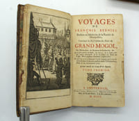 Voyages de François Bernier...contenant la description des États du Grand Mogol, de l'Hindoustan, du royaume de Kachemire, etc. Où il est traité des richesses, des forces, de la justice & des causes principales de la décadence des États de l'Asie, & de plusieurs évenemens considérables ….

