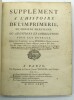 Supplément à l'Histoire de l'imprimerie de Prosper Marchand.
. MERCIER de SAINT LÉGER (Abbé)
