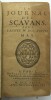 Journal Des Scavans, Pour L'année 1710. Janvier à juin & année 1728 de janvier à aout 
. Collectifs
