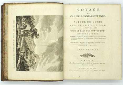 Voyage au Cap de Bonne-Espérance et autour du monde avec le capitaine Cook, et principalement dans le pays des Hottentots et des Caffres
. SPARRMAN