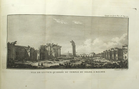 Voyage en Syrie et en Égypte, pendant les années 1783, 84 et 85.
. VOLNEY , Constantin-François de)