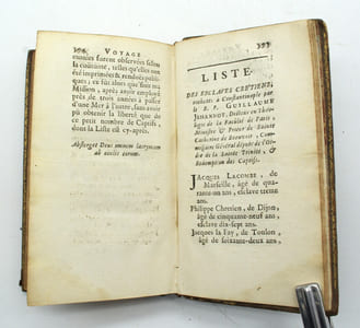 Voyage de Constantinople, pour le rachat des captifs.