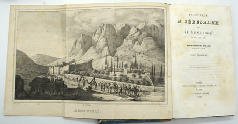 PÉLERINAGE À JÉRUSALEM ET AU MONT SINAÏ, en 1831, 1832 et 1833.
. GÉRAMB (RP, Marie Joseph)