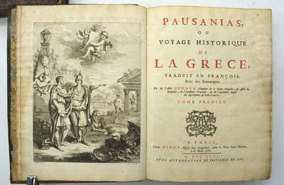 Pausanias, ou voyage historique de la Grèce, traduit en français avec des remarques par M. l'abbé Gedoyn
