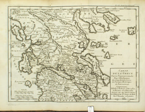 Pausanias, ou voyage historique de la Grèce, traduit en français avec des remarques par M. l'abbé Gedoyn
. PAUSANIAS ; GEDOYN (Abbé, traducteur)
