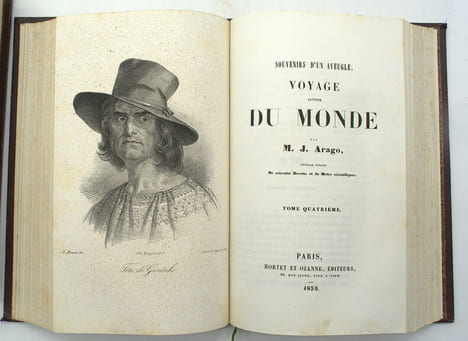 Souvenirs d'un aveugle, Voyage autour du Monde.
. ARAGO, Jacques Étienne Victor