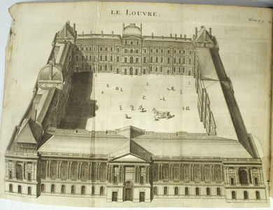 Description de Paris, de Versailles, de Marly, de Meudon, de S. Cloud, de Fontainebleau, et de toutes les autres belles Maisons et Châteaux des environs de Paris. Tome second : Le Quartier de Saint Jacques de la Boucherie, de Sainte Oportune, du Louvre, du Palais Royal & de Montmartre
