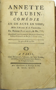 Les deux sœurs, suivi de Annette et Lubin, suivi de Le Grondeur, suivi de Ariane, suivi de Mérope, suivi de Le Siège de Calais
