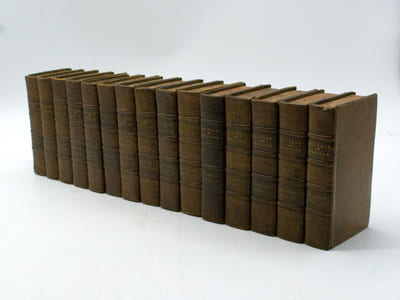 The History of England from the Invasion of Julius Caesar to the Revolution in 1688 & From the Revolution of 1688 to the death of George II, designed as a continuation of Hume.
