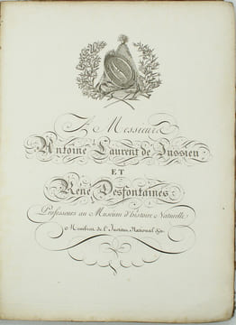 Essai sur la géographie des plantes, accompagné d'un tableau physique des régions équinoxiales, fondé sur des mesures exécutées, depuis le dixième ...