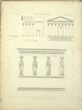 Nouveau Vignole au traits ou Elemens des Ordres
. DETOURNELLE, Charles-Athanase (1766-1807).