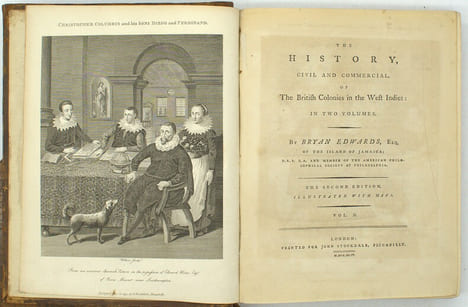 The History civil and commercial of the British colonies in the West Indies in two volumes by Bryan Edwards of the Island of Jamaica
. EDWARDS ...