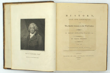 The History civil and commercial of the British colonies in the West Indies in two volumes by Bryan Edwards of the Island of Jamaica
. EDWARDS ...
