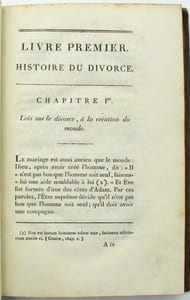 Du Divorce, Seconde édition
