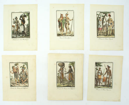Voyages pittoresques dans les quatre parties du monde, ou troisième édition de l’Encyclopédie des voyages, Contenant les Costumes des principaux ...