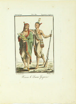 Voyages pittoresques dans les quatre parties du monde, ou troisième édition de l’Encyclopédie des voyages, Contenant les Costumes des principaux ...