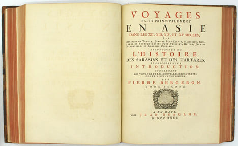 Voyages faits principalement en Asie dans les XIIe, XIIIe, XIVe et XVe siècles par Benjamin de Tudele, Jean Du Plan-Carpin, N. Ascelin, Guillaume de ...