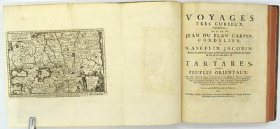 Voyages faits principalement en Asie dans les XIIe, XIIIe, XIVe et XVe siècles par Benjamin de Tudele, Jean Du Plan-Carpin, N. Ascelin, Guillaume de Rubruquis, Marc Paul vénitien, Haiton, Jean Mandeville, et Ambroise Contarini ; accompagnés de l'Histoire des Sarasins et des Tartares et précédés d'une introduction.
