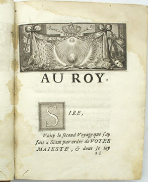Voyage de Siam des pères jésuites, envoyez par le Roy aux Indes et à la Chine avec leurs observations astronomiques, et leurs remarques de physique, ...