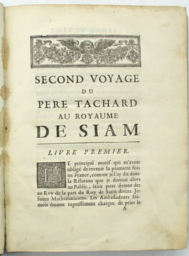 Voyage de Siam des pères jésuites, envoyez par le Roy aux Indes et à la Chine avec leurs observations astronomiques, et leurs remarques de physique, ...