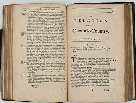 A New Account of East-India and Persia, in Eight Letters. Being nine years travels, Begun 1672. And finished 1681. Containing Observations made of the ...