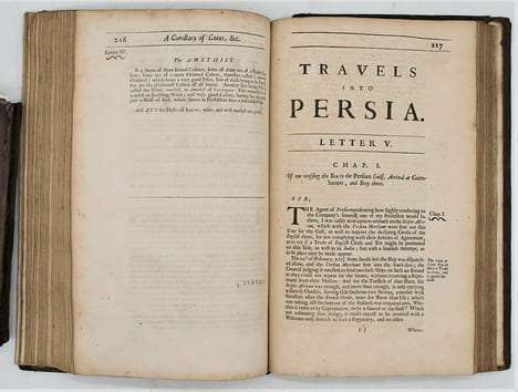 A New Account of East-India and Persia, in Eight Letters. Being nine years travels, Begun 1672. And finished 1681. Containing Observations made of the ...