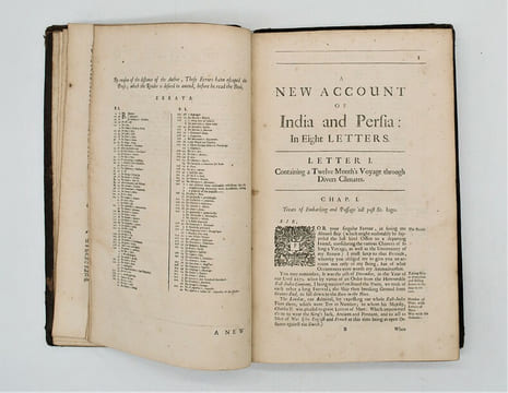 A New Account of East-India and Persia, in Eight Letters. Being nine years travels, Begun 1672. And finished 1681. Containing Observations made of the ...