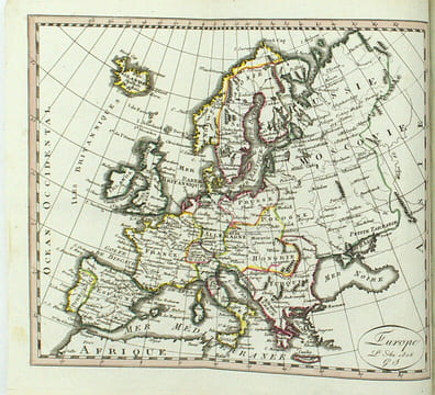 Voyages pittoresques dans les quatre parties du monde, ou troisième édition de l’Encyclopédie des voyages, Contenant les Costumes des principaux ...