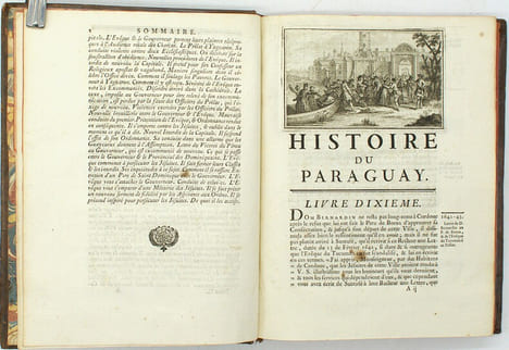 Histoire du Paraguay.
. CHARLEVOIX, (Pierre-François-Xavier de).