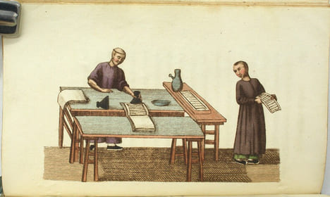 La Chine en miniature, ou choix de costumes, arts et métiers de cet empire. 
. BRETON DE LA MARTINIÈRE (Jean-Baptiste) 
