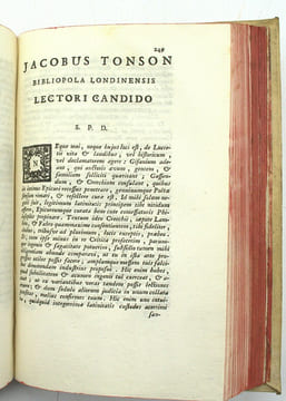 Titi Lucretii Cari De rerum natura libri VI, Ad optimorum exemplarium veritatem exacti. Quae praeterea in hac nostra secunda patavina editione ...