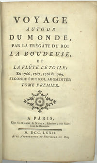 Voyage autour du Monde par la frégate du Roi « La Boudeuse » et la Flûte « l’Étoile » en 1766,1767,1768,1769.

