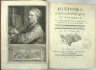 Histoire philosophique et politique des établissements et du commerce des Européens dans les deux Indes & Atlas de toutes les parties connues du globe ...