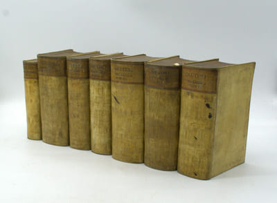 Lampas, Sive fax artium liberalium. Hoc est, Thesaurus criticus, in quo infinitis locis theologorum, jurisconsultorum, medicorum, philosophorum, oratorum, historicorum, poetarum, grammaticorum, scripta supplentur, corriguntur, illustrantur, notantur. Ex otiosa Bibliothecarum custodia erutus, & foras prodire jussus, a Iano Grutero. Cum indice & locurum & memorabilium. 1602-1634.
