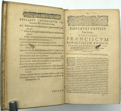 Lampas, Sive fax artium liberalium. Hoc est, Thesaurus criticus, in quo infinitis locis theologorum, jurisconsultorum, medicorum, philosophorum, ...