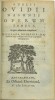 Publii Ovidii Nasonis Operum, Scripta Amatoria complexus Nicolaus Heinsius. OVIDE (Ovidius Naso, Publius), HEINSIUS (Nicolas), ELZÉVIR
