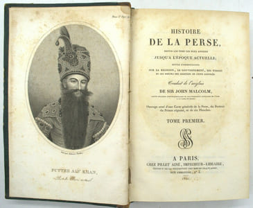 Histoire de la Perse depuis les temps les plus reculés jusqu’à l’époque actuelle suivie d’observations sur la religion et les mœurs des habitans de cette contrée….