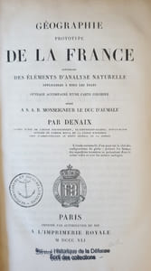 GEOGRAPHIE PROTOTYPE DE LA FRANCE