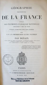 GEOGRAPHIE PROTOTYPE DE LA FRANCE. DENAIX