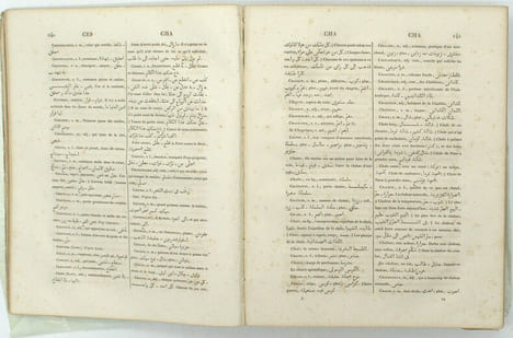 Dictionnaire Français-Arabe.
. BOCTHOR (Ellious), CAUSSIN de PERCEVAL (Armand Pierre)