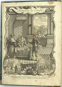 Mémoires de Condé ou recueil pour servir à l'histoire de France (...) augmenté d'un grand nombre de pièces curieuses qui n'ont jamais été imprimées et enrichie de notes historiques et critiques (...)avec portraits et deux plans de la bataille de Dreux.
